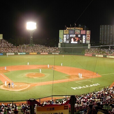 野球の後も混雑しらず 楽天生命パーク宮城の駐車場を予約